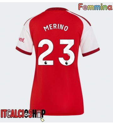 Arsenal Mikel Merino #23 Prima Maglia Femmina 2026-27 Manica Corta